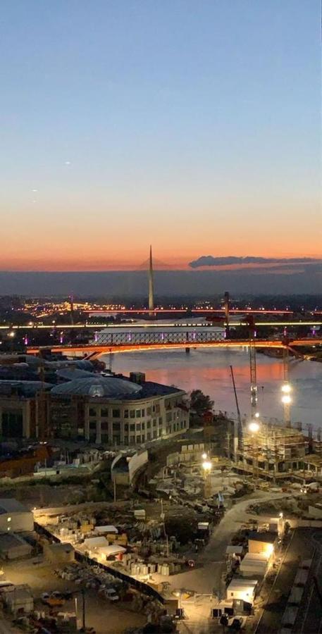 Belgrade Waterfront, Tower View Daire Dış mekan fotoğraf